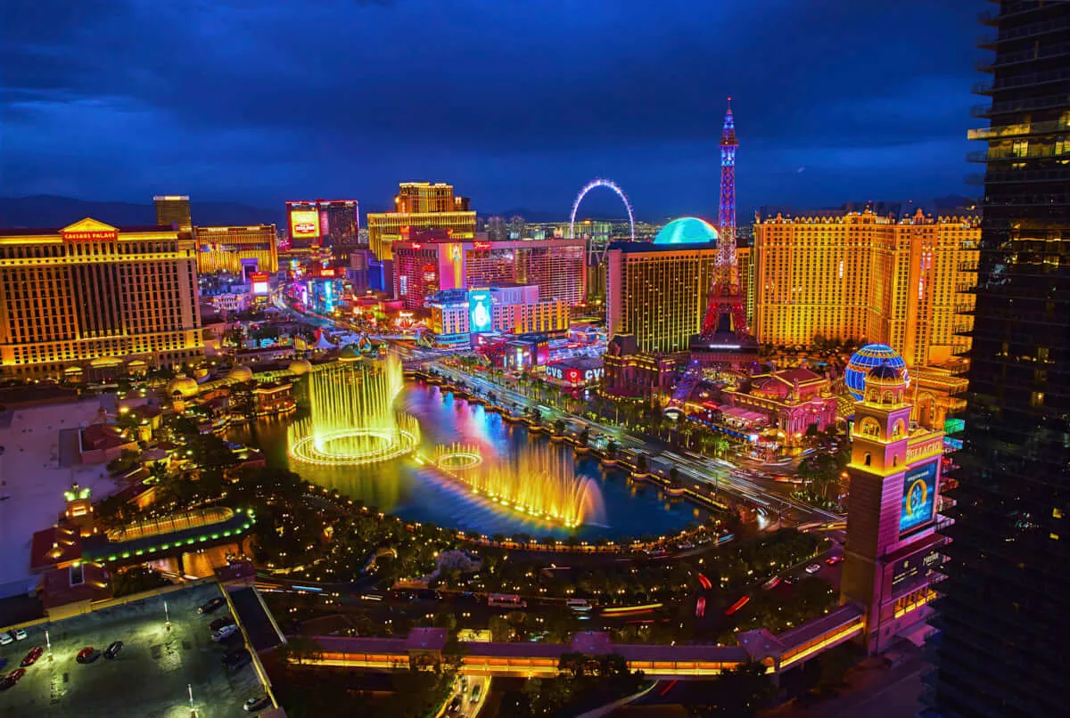 888集团APP下载拉斯维加斯夜景